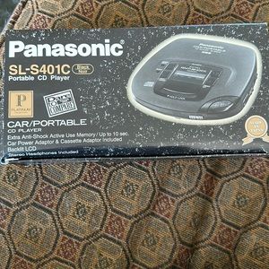 In box Panasonic SL-S401C portable cd player
